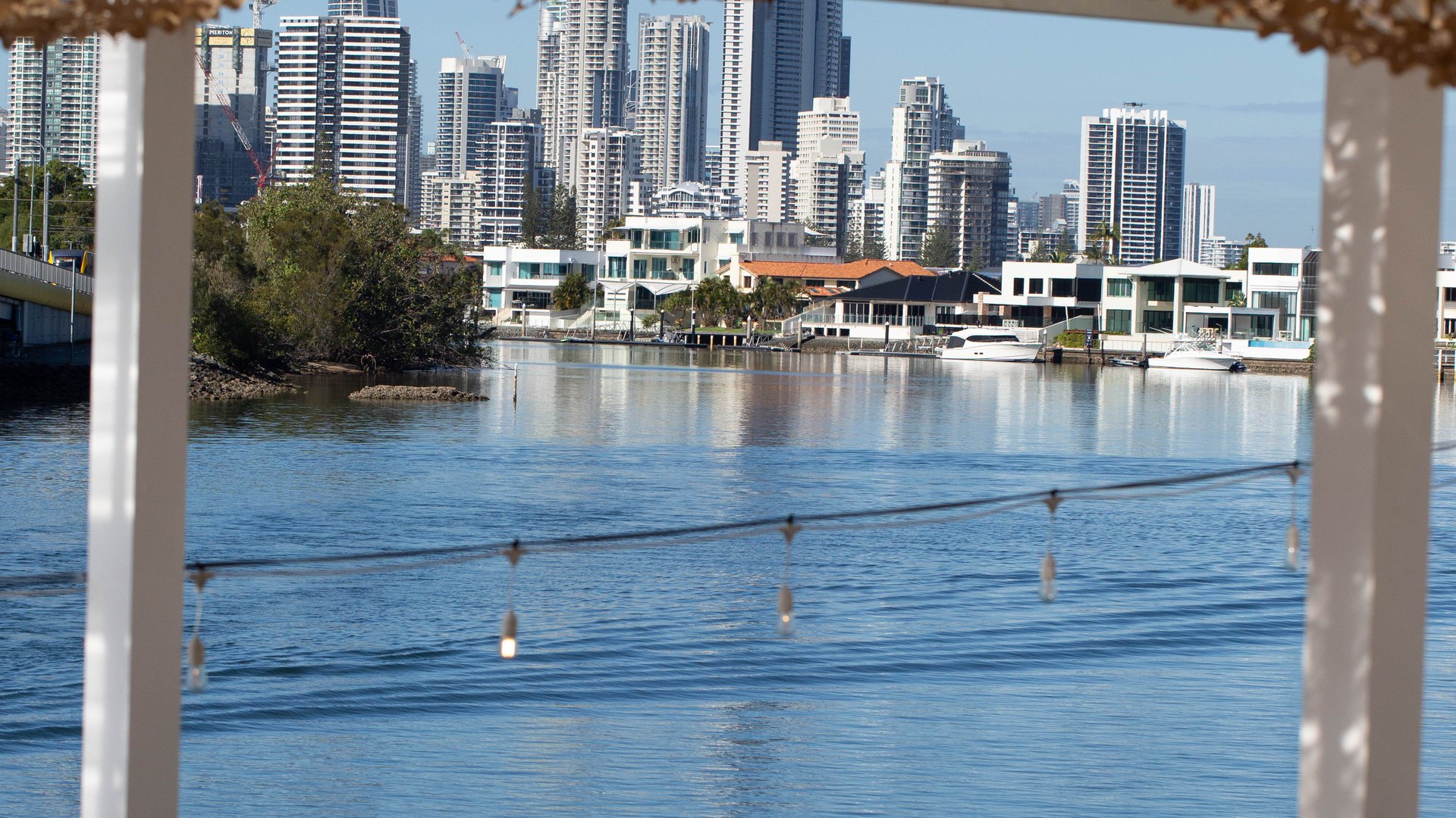 The Surfers Paradise skyline across the Nerang River